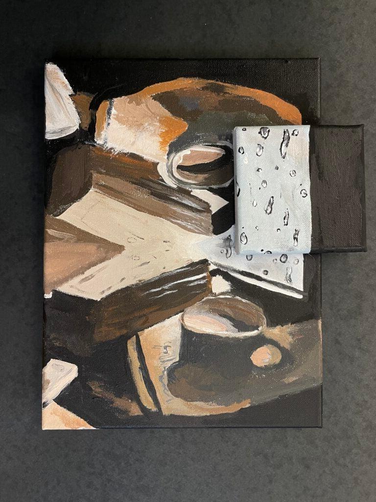 Colin Wenrick, 8th Grade, "Untitled", Painting 